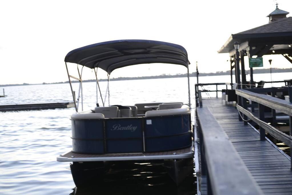 Lakefront Duplex With Pontoon Boat 2 Bedroom Home Mount Dora Extérieur photo