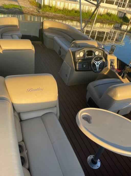 Lakefront Duplex With Pontoon Boat 2 Bedroom Home Mount Dora Extérieur photo