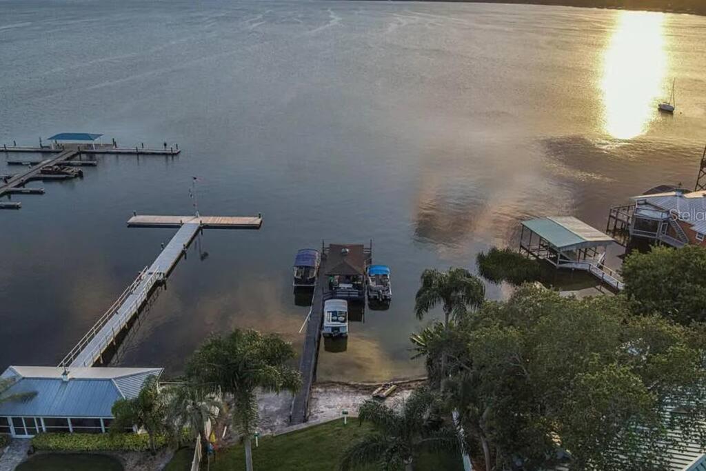 Lakefront Duplex With Pontoon Boat 2 Bedroom Home Mount Dora Extérieur photo